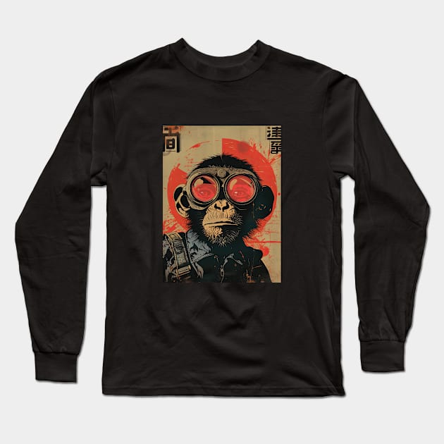 Ultrapunk 31 Long Sleeve T-Shirt by obstinator